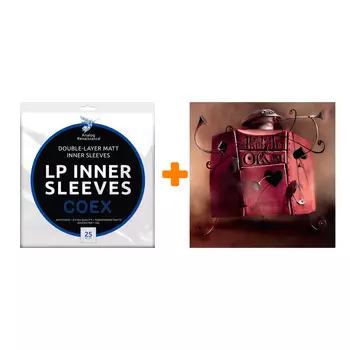 АГАТА КРИСТИ Опиум LP + Конверты внутренние COEX для грампластинок 12" 25шт Набор