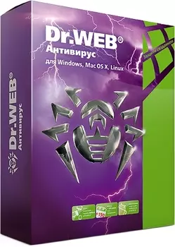 Антивирус Dr.Web (2 ПК, 1 год)