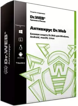 Антивирус Dr.Web (2 устройства, 1 год) [Цифровая версия] (Цифровая версия)