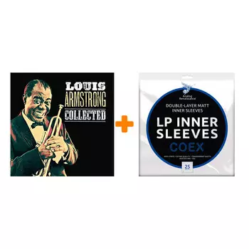 ARMSTRONG LOUIS Collected 2LP + Конверты внутренние COEX для грампластинок 12" 25шт Набор