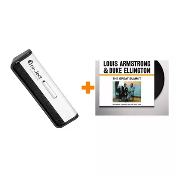ARMSTRONG LOUIS &amp; ELLINGTON DUKE The Great Summit LP + Щетка для LP Brush It Набор