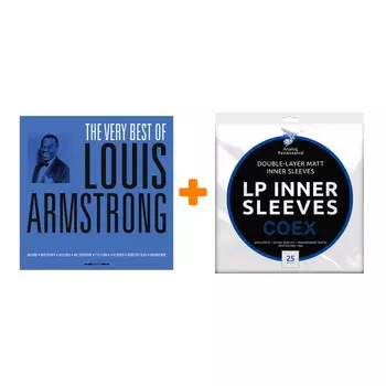 ARMSTRONG LOUIS The Very Best Of LP + Конверты внутренние COEX для грампластинок 12" 25шт Набор