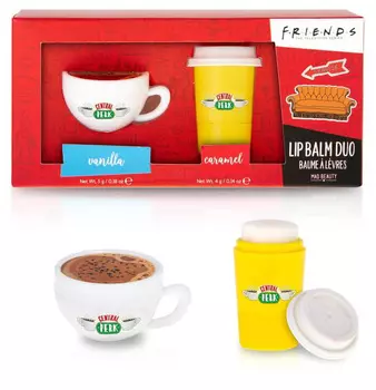 Бальзам для губ Friends: Vanilla &amp; Caramel 2-Pack