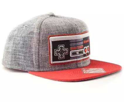 Бейсболка Nintendo: NES Controller Linen Snapback