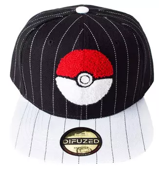 Бейсболка Pokemon: Pokeball Varsity Snapback