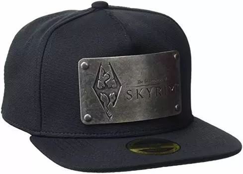 Бейсболка Skyrim: Dovakiin Logo Metal Plate Snapback