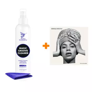 BEYONCE Homecoming The Live Album 4LP + Спрей для очистки LP с микрофиброй 250мл Набор