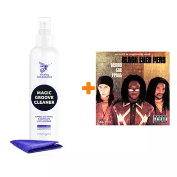 BLACK EYED PEAS Behind The Front Limited Edition 2LP + Спрей для очистки LP с микрофиброй 250мл Набор