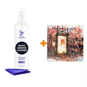 BLACK SABBATH Mob Rules 2LP + Спрей для очистки LP с микрофиброй 250мл Набор