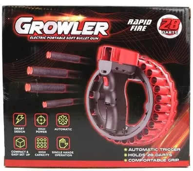 Бластер с мягкими пулями