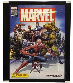 Блистер с наклейками Marvel 80 Years (6 наборов)