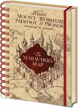 Блокнот Harry Potter: The Marauders Map