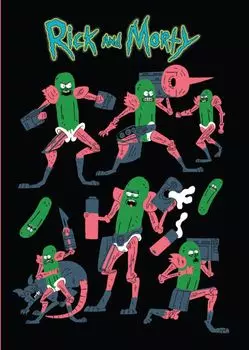 Блокнот Rick And Morty: Рик-огурчик