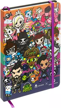 Блокнот Tokidoki &amp; Overwatch: Heroes Group