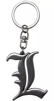 Брелок Death Note: L Symbol 3D