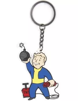 Брелок Fallout 4: Explosives Skill (резиновый)