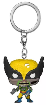 Брелок Funko Pocket POP: Marvel Zombies – Zombie Wolverine