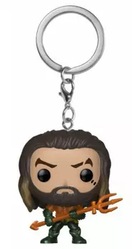 Брелок Funko POP: Aquaman – Aquaman Arthur Curry In Hero Suit (4 см)