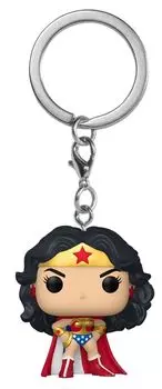 Брелок Funko POP DC Wonder Woman: 80 Years – Wonder Woman Classic With Cape