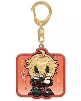 Брелок Genshin Impact: Chibi Expressions – Thoma (акриловый)