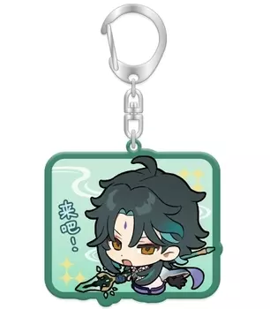 Брелок Genshin Impact: Chibi Expressions – Xiao (акриловый)