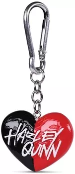 Брелок Harley Quinn: Heart 3D