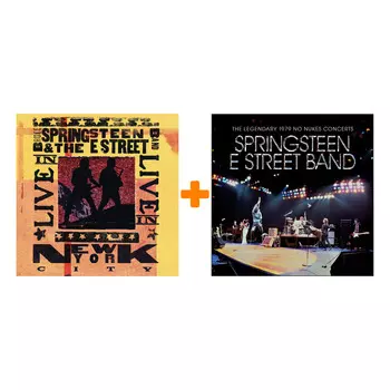 Bruce Springsteen &amp; The E Street Band – Live In New York City (3 LP) + The Legendary 1979 No Nukes Concerts (2 LP)