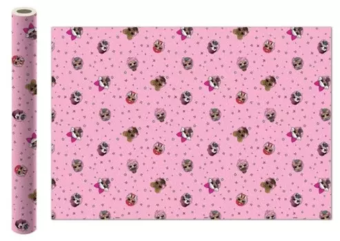Бумага упаковочная LOL (розовая) 700x1000 мм (2 шт.)