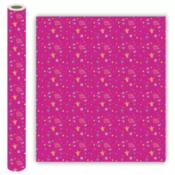 Бумага упаковочная Принцесса 700*1000мм (2 шт)