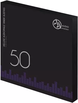 Бумажный конверт для LP (Черный) (50 шт)