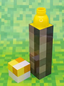 Бутылка Minecraft Torch (650 мл.)