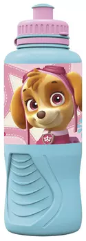 Бутылка Щенячий патруль: Девочка Пластиковая эргономичная (400 мл)