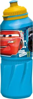 Бутылка Тачки: К гонкам готов (пластиковая) (530 мл.)
