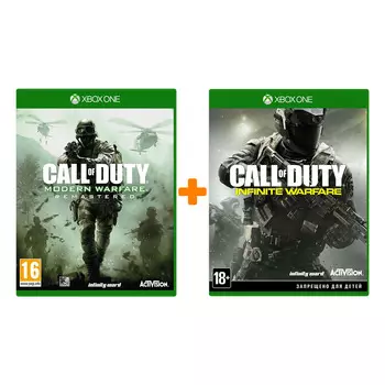 Call of Duty: Infinite Warfare [Xbox One] + Call of Duty: Modern Warfare Remastered [Xbox One] – Набор
