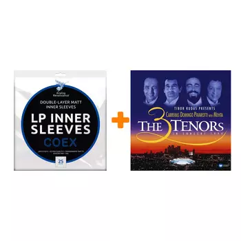 CARRERAS JOSE & DOMINGO PLACIDO & PAVAROTTI LUCIANO The 3 Tenors In Concert 1994 2LP + Конверты внутренние COEX для грампластинок 12" 25шт Набор