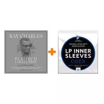 CHARLES RAY The Platinum Collection 3LP + Конверты внутренние COEX для грампластинок 12" 25шт Набор