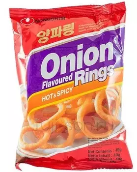 Чипсы Nong Shim Луковые кольца с перцем (40 г)