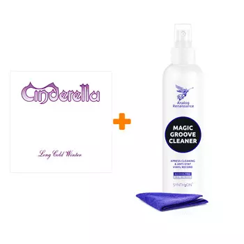CINDERELLA Long Cold Winter LP + Спрей для очистки LP с микрофиброй 250мл Набор