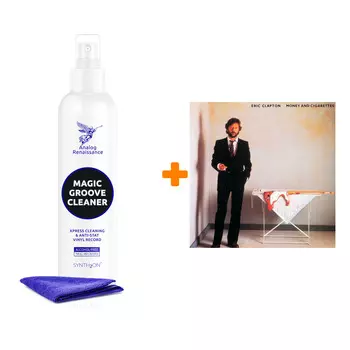 CLAPTON ERIC Money & Cigarettes LP + Спрей для очистки LP с микрофиброй 250мл Набор