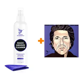 COHEN LEONARD Recent Songs LP + Спрей для очистки LP с микрофиброй 250мл Набор