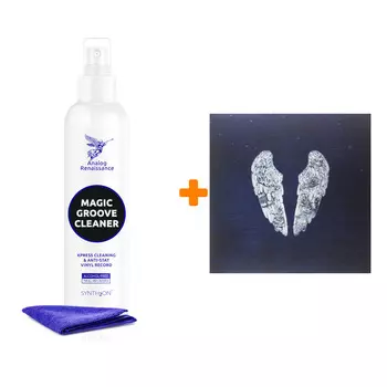 COLDPLAY Ghost Stories LP + Спрей для очистки LP с микрофиброй 250мл Набор
