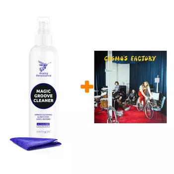 CREEDENCE CLEARWATER REVIVAL Cosmo`s Factory LP + Спрей для очистки LP с микрофиброй 250 мл Набор