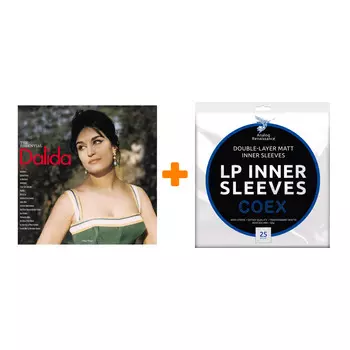 DALIDA The Essential LP + Конверты внутренние COEX для грампластинок 12" 25шт Набор