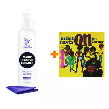 DAVIS MILES On The Corner LP + Спрей для очистки LP с микрофиброй 250мл Набор