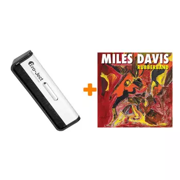 DAVIS MILES Rubberband 2LP + Щетка для LP Brush It Набор