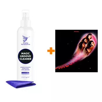 DEEP PURPLE Fireball Limited Edition Coloured Purple Vinyl LP + Спрей для очистки LP с микрофиброй 250мл Набор