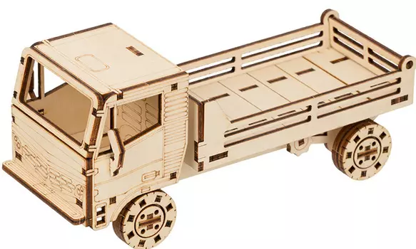 Деревянный 3D-пазл Грузовик (BIR-002)