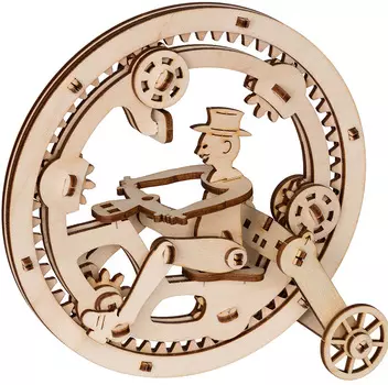 Деревянный 3D-пазл Механика: Интроцикл (MGR-6)