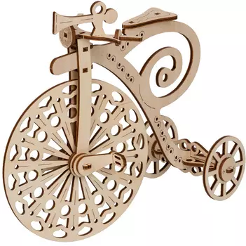 Деревянный 3D-пазл Механика: Велосипед (MGR-5)