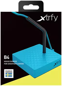 Держатель провода мыши Xtrfy B4 (голубой)